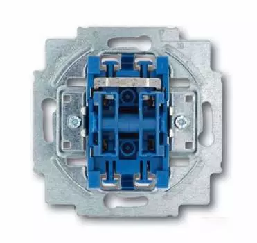 1413-0-1105 (2020 US-205-500), Механизм 2-клавишной, 1-полюсной кнопки (нормально-открытый контакт), 10А 250В, ABB
