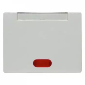 14150202 Клавиша в комплекте с 5 линзами и полем для надписи цвет: белый, с блеском Arsys Berker