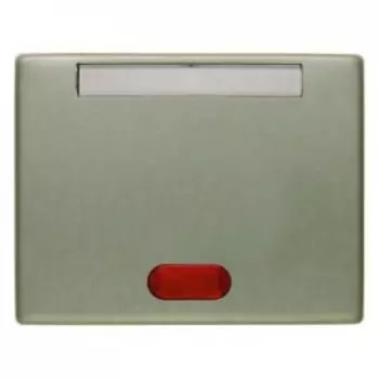 14160201 Клавиша в комплекте с 5 линзами и полем для надписи цвет: светло-бронзовый, металл Arsys Berker