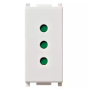 14201 Розетка 2p+t 10a p11 Vimar Plana