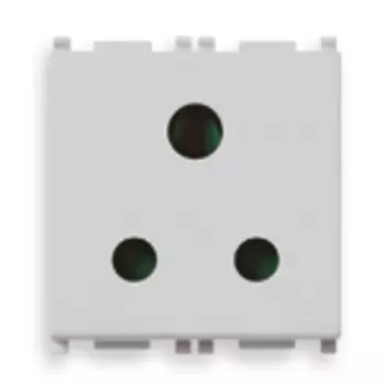 14214.SL Розетка 2p+t 5a англия, серебро Vimar Plana