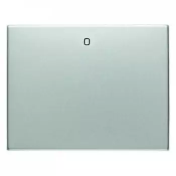 14257103 Клавиша с надписью "0" цвет: алюминий K.5 Berker