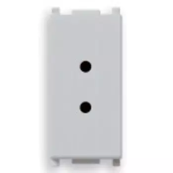 14330.SL Розетка 2p 6a 24v, серебро Vimar Plana