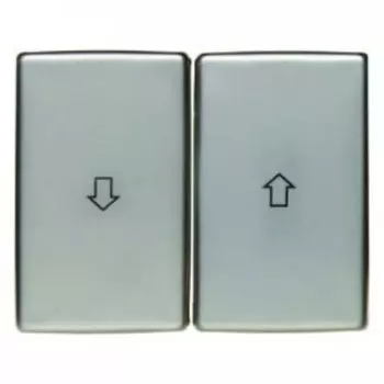 14340104 Клавиши с оттиском Стрелка цвет: нержавеющая сталь Arsys Berker