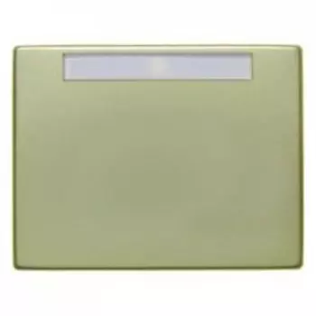 14360002 Клавиша с полем для надписей цвет: золотой, металл Arsys Berker