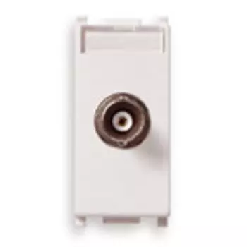 14361 Розетка штеккер bnc cavi saldat Vimar Plana