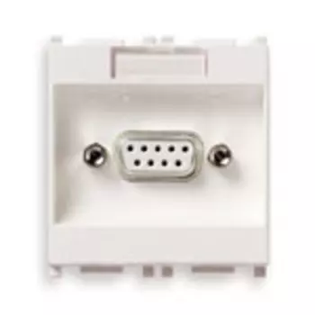 14365 Розетка штеккер 9p sub d Vimar Plana