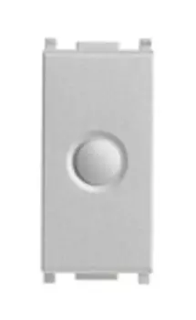 14432.SL Электронный датчик температуры, серебро Vimar Plana