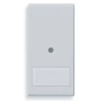 14531.1T.SL Клавиша 1m с табличкой, серебро Vimar Plana