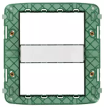 14618 Суппорт на 8 модулей с винтами Vimar Plana