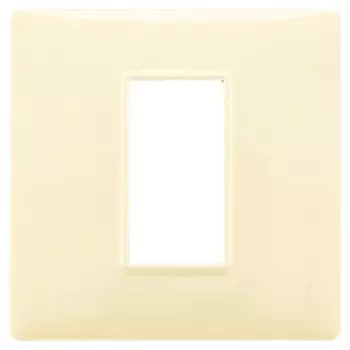 14641.04 Рамка Plana Кремовый 1 модуль Vimar