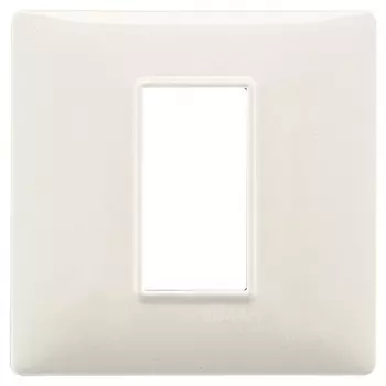 14641.06 Рамка Plana Белый гранит 1 модуль Vimar