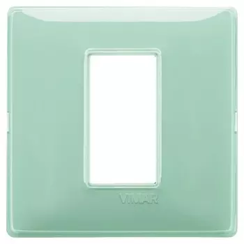 14641.44 Рамка Plana Мята 1 модуль Vimar