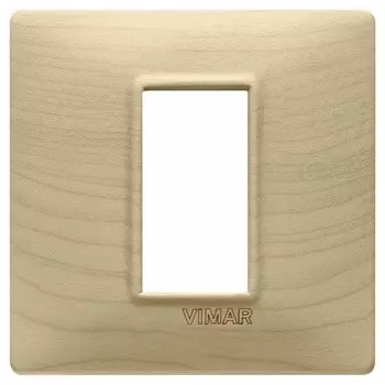 14641.61 Рамка Plana Натуральный клен 1 модуль Vimar