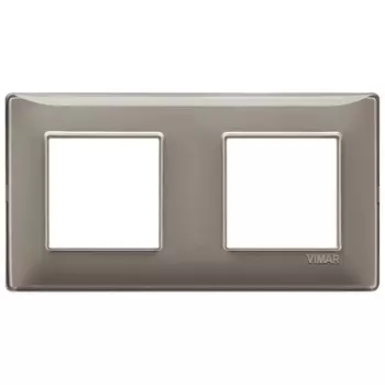 14643.40 Рамка Plana Пепельный 4 модуля Vimar