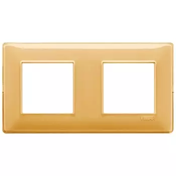 14643.43 Рамка Plana Янтарь 4 модуля Vimar