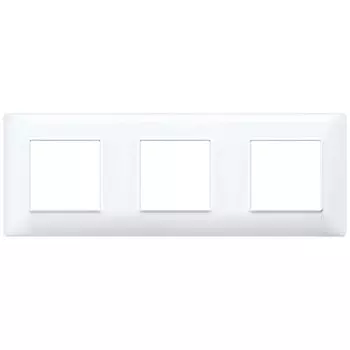 14644.01 Рамка Plana Белый 6 модулей Vimar