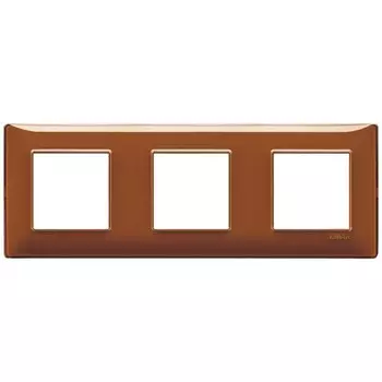 14644.49 Рамка Plana табак 6 модулей Vimar