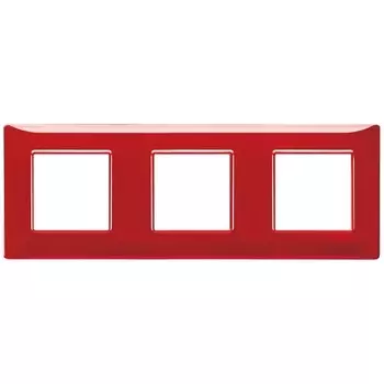 14644.51 Рамка Plana рубин 6 модулей Vimar