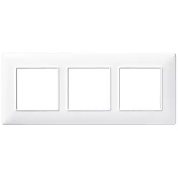 14646.01 Рамка Plana Белый 6 модулей Vimar