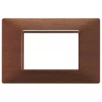 14653.33 Рамка Plana макоре 3-модульная Vimar