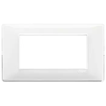 14654.41 Рамка Plana Снежный 4 модуля Vimar