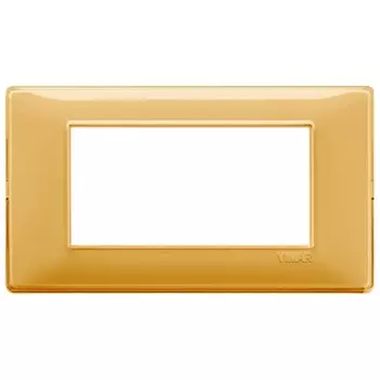 14654.43 Рамка Plana Янтарь 4 модуля Vimar