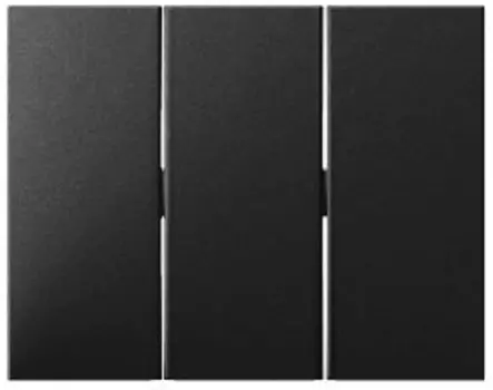 14657006 Клавиши для трехклавишного выключателя цвет: антрацит, матовый K.1 Berker