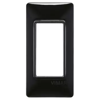 14666.05 Рамка Plana Черный 1 модуль Vimar