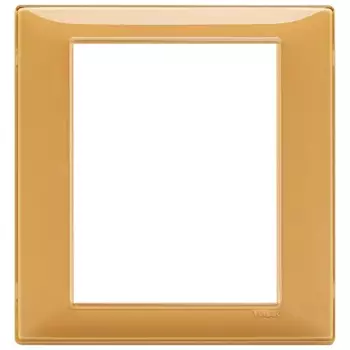 14668.43 Рамка Plana Янтарь 8 модулей Vimar