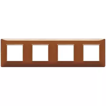 14669.49 Рамка Plana табак 8 модулей Vimar