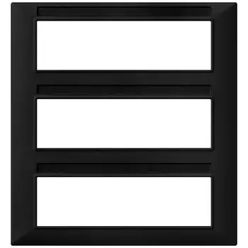 14691.05 Рамка Plana Черный 21 модуль Vimar