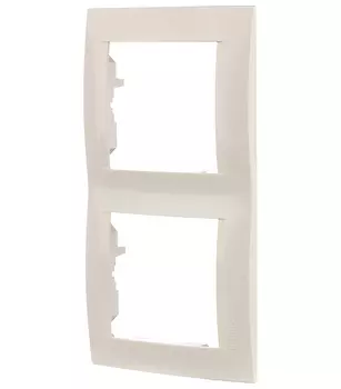 1500620-031 Рамка универсальная, 2 поста, слоновая кость Simon 15
