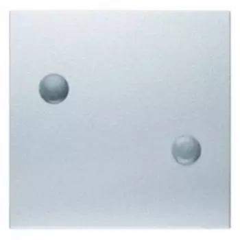 15701404 Прикручивающаяся клавиша цвет: алюминий, матовый B.1/B.7 Glas Berker