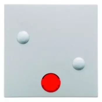 15721909 Прикручивающаяся клавиша в комплекте с 5 линзами цвет: полярная белизна, матовый S.1/B.1/B.3/B.7 Glas Berker