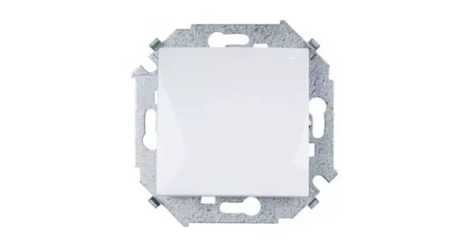 1591251-030 Выключатель одноклавишный проходной с 3-х мест (перекрёстный), 16А 250В, винтовой зажим, белый Simon 15