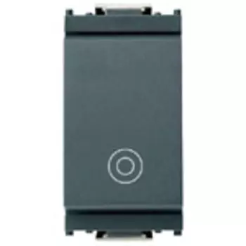 16080 Кнопка 1p no 10a серая Vimar Idea