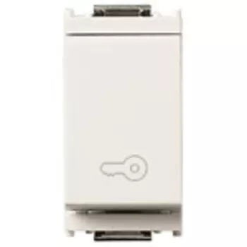 16080.P.B Кнопка 1p no 10a с симв "ключ" белая Vimar Idea