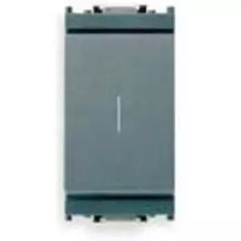 16107 Кнопка 1p no 16a + контакт nc серая Vimar Idea