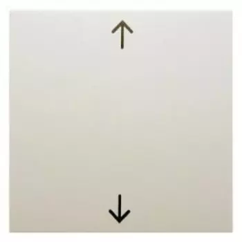 16208912 Перекидной выключатель с оттиском Стрелки цвет: белый, с блеском S.1 Berker