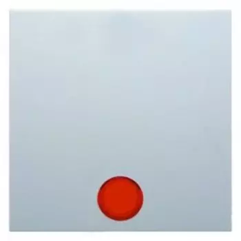 16218989 Клавиша в комплекте с 5 линзами цвет: полярная белизна, с блеском S.1/B.3/B.7 Glas Berker