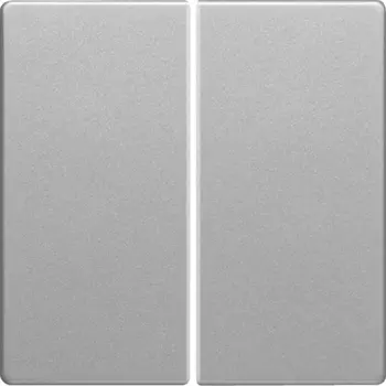 16236084 Клавиши, Q.1/Q.3, цвет: алюминиевый, с эффектом бархата Berker