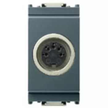 16332 Розетка для штеккера din41524 серая Vimar Idea