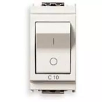 16505.10.B Выключатель термомагнитный 1p+n c10 120-230v белый Vimar Idea