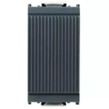 16540 Заглушка ребристая серая Vimar Idea