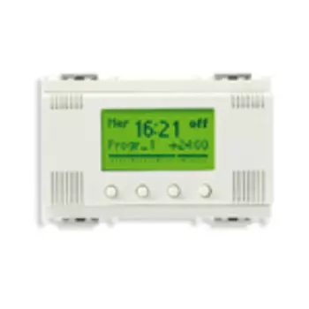 16582.B Часы-программатор на 1 канал белый Vimar Idea