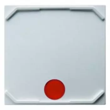 16611949 Клавиша в комплекте с 5 линзами и насечкой для губного стержня цвет: полярная белизна, матовый S.1/B.1/B.3/B.7 Glas Berker