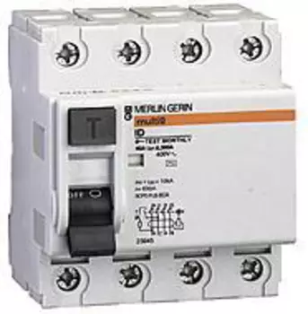 16752 Дифф.выключатель нагрузки ID 4п 40A 30mA B-тип , Schneider Electric