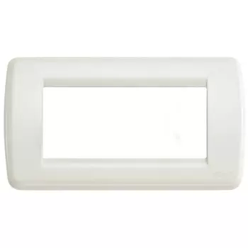 16754.10 Рамка Idea Rondo Слоновая кость 4 модуля Vimar