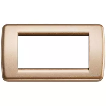 16754.22 Рамка Idea Rondo Бронза 4 модуля Vimar